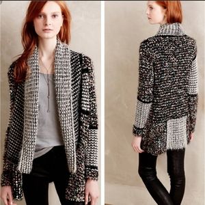 EUC La Fee Verte (Anthropologie) Medium (M) Fuzzy Cardigan